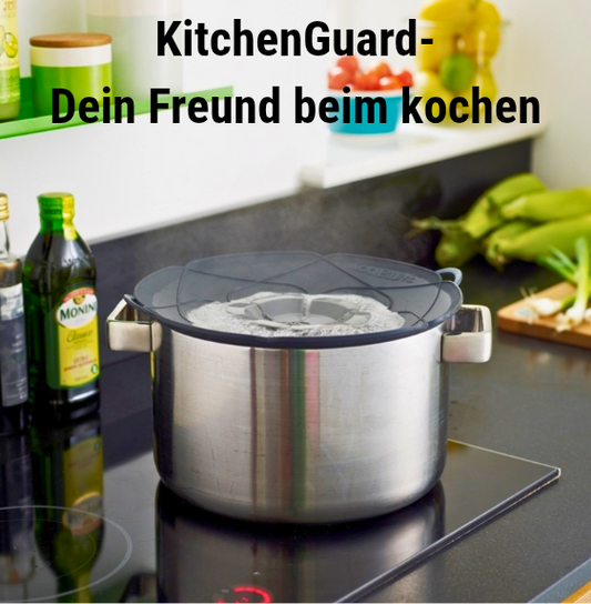 KitcheGuard-Der Freund beim kochen